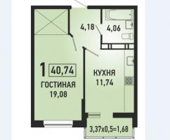 продажа 1 ком квартиры в Краснодаре с фото, квартира однокомнатная в Краснодаре фото